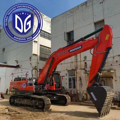 DX340LCA 34t ব্যবহার করা Doosan Excavator শক্তিশালী বাহু সঙ্গে কোরিয়া থেকে মূল