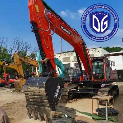 DX340LCA 34t ব্যবহার করা Doosan Excavator শক্তিশালী বাহু সঙ্গে কোরিয়া থেকে মূল