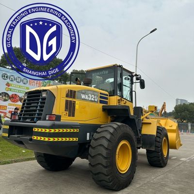 আসল কমাতসু ওয়া৩২০-৫ হুইল লোডার ব্যবহার করা ∙ কার্যকর, নির্ভরযোগ্য এবং কাজ করার জন্য প্রস্তুত!