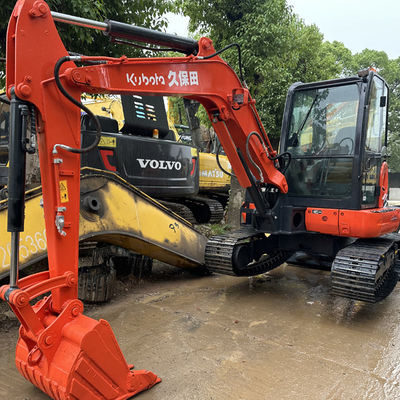 ব্যবহৃত KX155 Excavator জাপান Kubota KX155 KX163 KX165 KX183 ক্রলার Excavator উচ্চ মানের বিক্রয়
