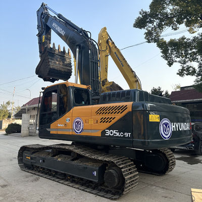 30 টন অপারেটিং ওজন হিউন্ডাই 305 ব্যবহৃত Excavator অবিলম্বে লিবিয়া শিপিং