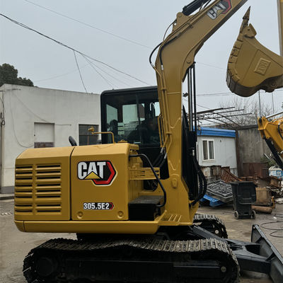 উৎপত্তি জাপান CAT305.5E ব্যবহৃত Caterpillar Excavator CAT305.5E ক্রলার এক্সক্যাভেটর সেকেন্ড হ্যান্ড Caterpillar জলবাহী এক্সক্যাভেটর