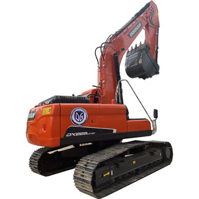 ট্র্যাক মুভিং টাইপ Doosan DX225 Excavator আপনার নির্মাণ প্রকল্পের জন্য চমৎকার কর্মক্ষমতা এবং নির্ভরযোগ্যতা
