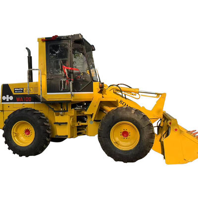 গ্রেডার লোডার Komatsu WA100 আপনার নির্মাণ প্রকল্পের জন্য সেরা সরঞ্জাম