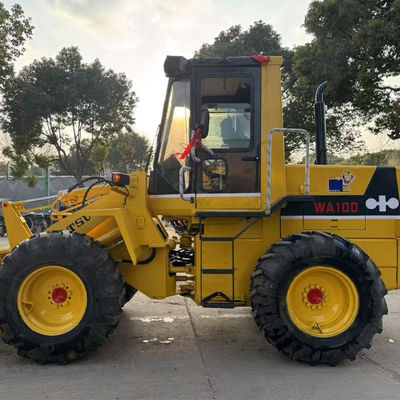 গ্রেডার লোডার Komatsu WA100 আপনার নির্মাণ প্রকল্পের জন্য সেরা সরঞ্জাম