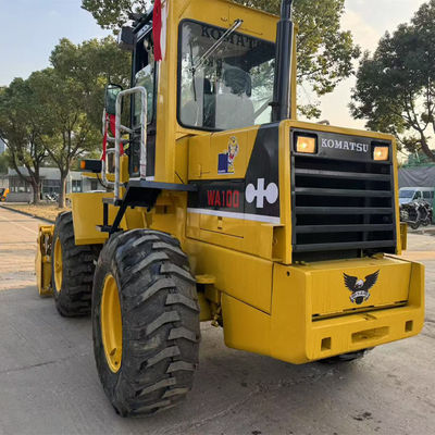 গ্রেডার লোডার Komatsu WA100 আপনার নির্মাণ প্রকল্পের জন্য সেরা সরঞ্জাম