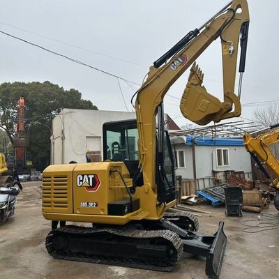 ব্যবহৃত Caterpillar Excavator 5.6km/H গতি এবং ব্যস্ত শহুরে পুনর্গঠন সাইটের জন্য চালনাযোগ্যতা