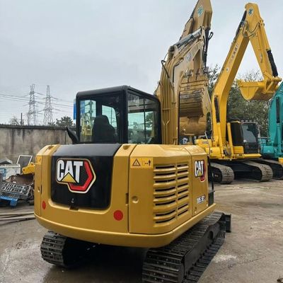 ব্যবহৃত Caterpillar Excavator 5.6km/H গতি এবং ব্যস্ত শহুরে পুনর্গঠন সাইটের জন্য চালনাযোগ্যতা