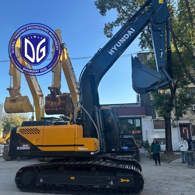 Hyundai HX220HD পুরাতন খননকারী | শক্তিশালী ইঞ্জিন, ভালো হাইড্রোলিক্স, কাজের জন্য প্রস্তুত