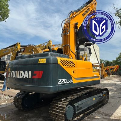 ব্যবহৃত হুইন্ডাই 220LC-9S Excavator. 22 টন ভারী সরঞ্জাম চমৎকার কাজের অবস্থায়