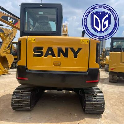 Sy60 6 টন ব্যবহৃত SANY Excavator ব্যবহৃত Excavator হাইড্রোলিক মেশিন
