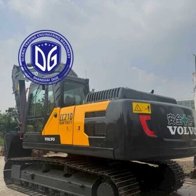 জাপান ব্যবহৃত ভলভো Excavator EC210 Excavator 21 টন ব্যবহৃত Excavator গরম বিক্রয় স্টক