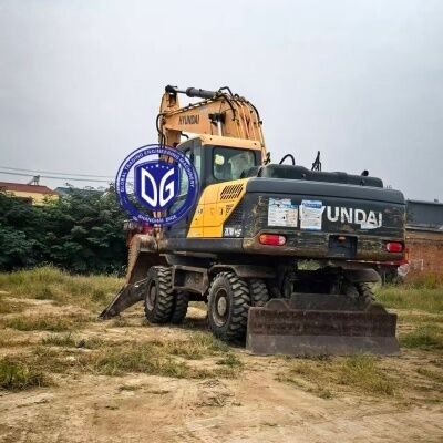 ব্রিটেন ব্যবহৃত হুন্ডাই 210W-9VS চাকা খননকারী গরম বিক্রয় 21 টন খননকারী জন্য বিক্রয়