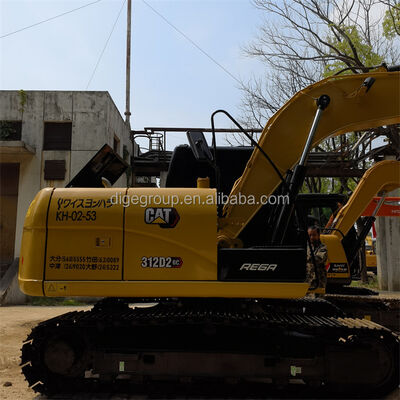 স্টকে সেরা দামে ব্যবহৃত ক্যাটারপিলার 312D 12t এক্সকাভেটর, বিক্রয়ের জন্য শক্তিশালী টেকসই এক্সকাভেটর