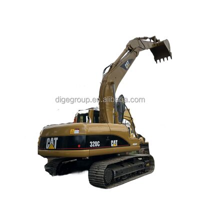 স্টকে সেরা দামে ব্যবহৃত ক্যাটারপিলার 320C 20t এক্সকাভেটর, বিক্রয়ের জন্য মজবুত টেকসই শক্তিশালী এক্সকাভেটর