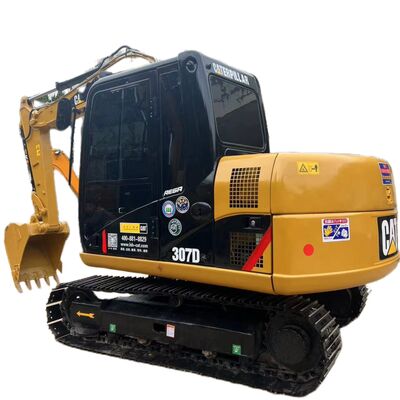 ব্যবহৃত Caterpillar 307D 7t Excavator স্টক সেরা দামের সাথে বিক্রয়ের জন্য শক্তিশালী শক্তিশালী Excavator