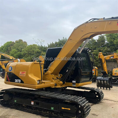 ব্যবহৃত Caterpillar 307D 7t Excavator স্টক সেরা দামের সাথে বিক্রয়ের জন্য শক্তিশালী শক্তিশালী Excavator