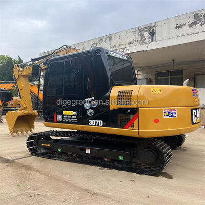 ব্যবহৃত Caterpillar 307D 7t Excavator স্টক সেরা দামের সাথে বিক্রয়ের জন্য শক্তিশালী শক্তিশালী Excavator