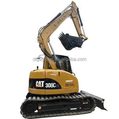 সস্তা দামের সাথে স্টক ব্যবহৃত Caterpillar 308C 8t খননকারক গরম বিক্রয় ভাল অবস্থায় সেকেন্ড হ্যান্ড শক্তিশালী খননকারক বিক্রয়ের জন্য