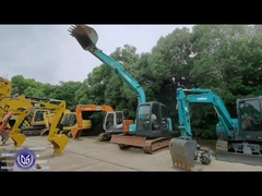 ম্যানুভেল Sk75SR ব্যবহৃত Kobelco 7.5 টন Excavator নির্মাণের জন্য বহুমুখী