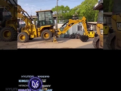 416E ব্যবহৃত CAT উচ্চ দক্ষতা backhoe উৎপত্তি জাপান