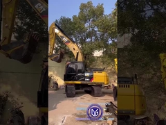 320D2 উচ্চতর লোড হ্যান্ডলিং ক্ষমতা সঙ্গে 20 টন ব্যবহৃত Caterpillar Excavator