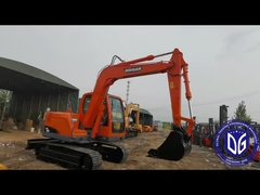DX80 8 টন ব্যবহৃত Doosan Excavator ব্যবহৃত জলবাহী Excavator