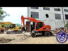 পরিধান প্রতিরোধী DH150LC ব্যবহৃত Doosan 15 টন Excavator ব্যবহৃত হাইড্রোলিক Diggers