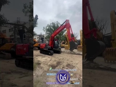 ZX120 ব্যবহৃত হিটাচি Excavator 12 টন ক্রলার Excavator
