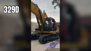 বিক্রয়ের জন্য ব্যবহৃত Caterpillar 329D এক্সকাভেটর | কম ঘন্টা এবং চমৎকার অবস্থা