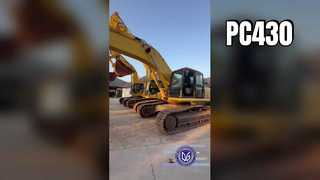 বিক্রয়ের জন্য ব্যবহৃত Komatsu PC430 এক্সকাভেটর | ভারী শুল্ক, রপ্তানি প্রস্তুত